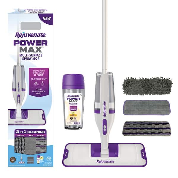 PowerMax Multi-Surface Microfiber Spray Mop Kit