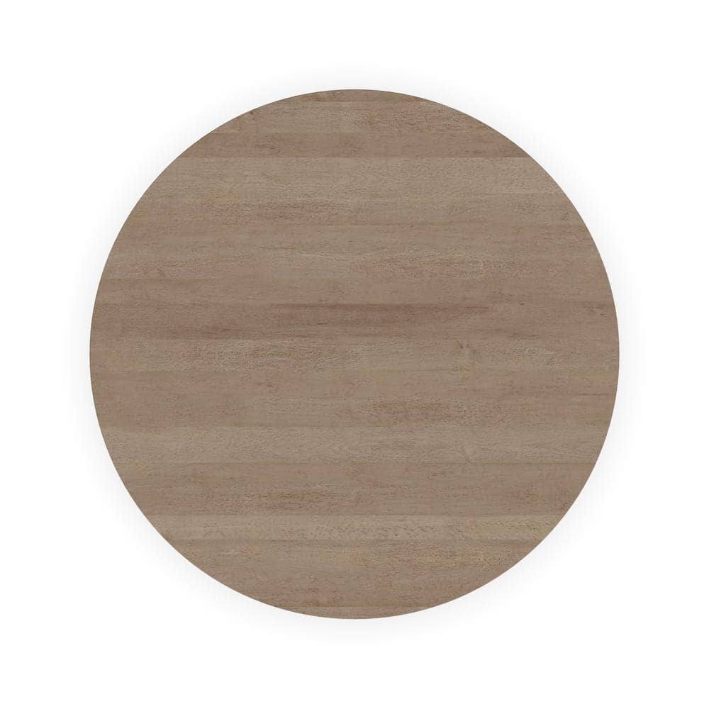 Brentwood Light Oak Round Dining Table for Four