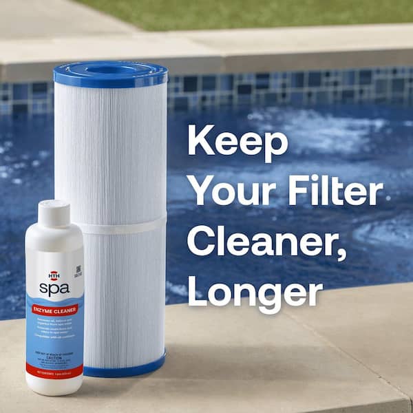 HTH 16 fl oz. Spa Enzyme Cleaner 86241 - The Home Depot