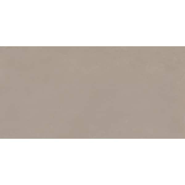 Daltile Cohesion Taupe 6 in. x 6 in. Color Body Porcelain Floor and Wall Tile Sample