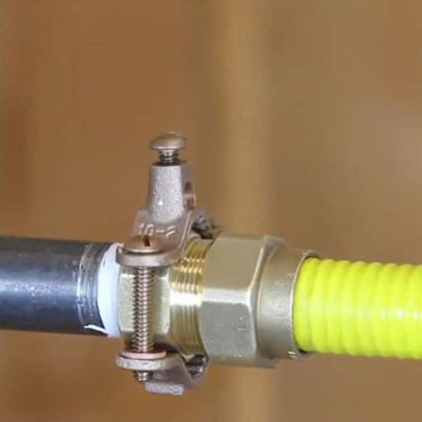 1/2 in. to 3/4 in. CSST System Brass Bonding Clamp