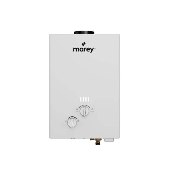 MAREY 2.64 GPM, 68,240 BTU's NG Gas Flow Activated Gas Tankless Water Heater