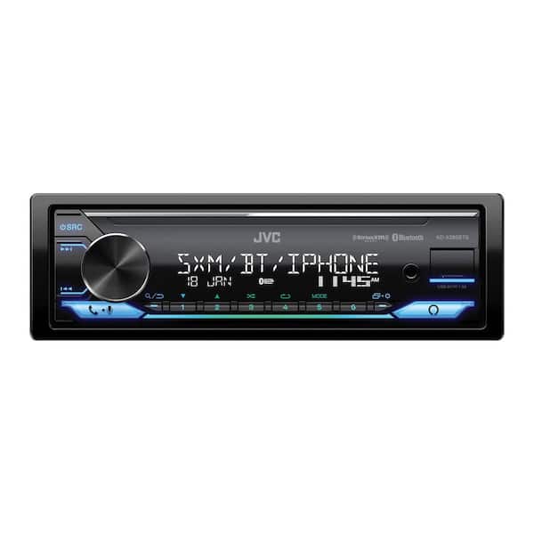 KD-X380BTS Car In-Dash Unit, Single-DIN Digital Media Receiver with Bluetooth, Alexa Built-in, and SiriusXM Ready