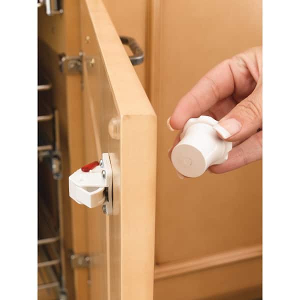 Yale Smart Cabinet Lock - Secure Medicine, Liquor, Cleaning Supply and  Other cabinets. Child Proof. Magnet and Key Free Access with Your Phone or