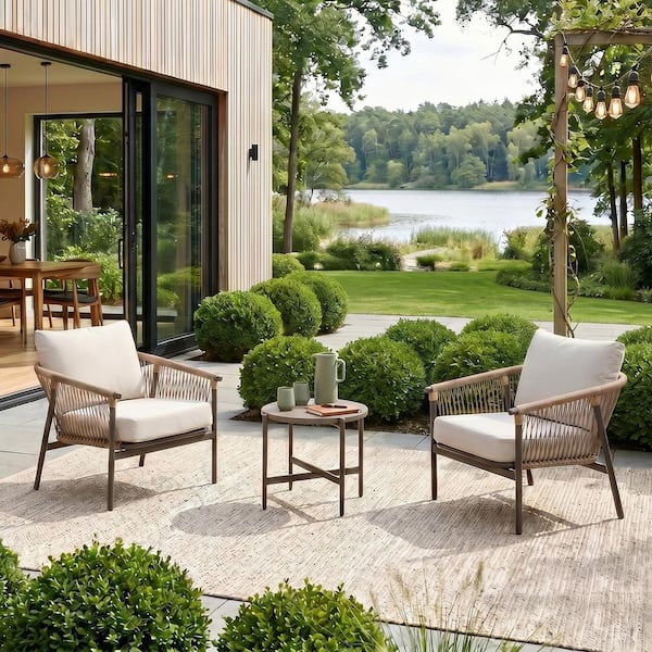 Seats 2 People - Hampton Bay - Outdoor Lounge Furniture - The Home