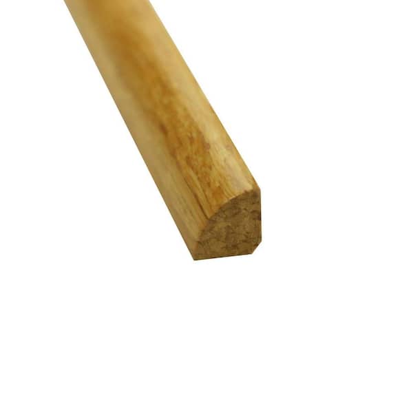 Islander Natural 3/4 in. Thick x 3/4 in. Wide x 72-3/4 in. Length Strand Bamboo Quarter Round Molding
