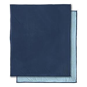 Maximus Weighted Blanket Navy/LT Blue Weighted Throw