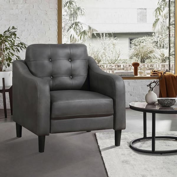 Grey 2025 microfiber chair