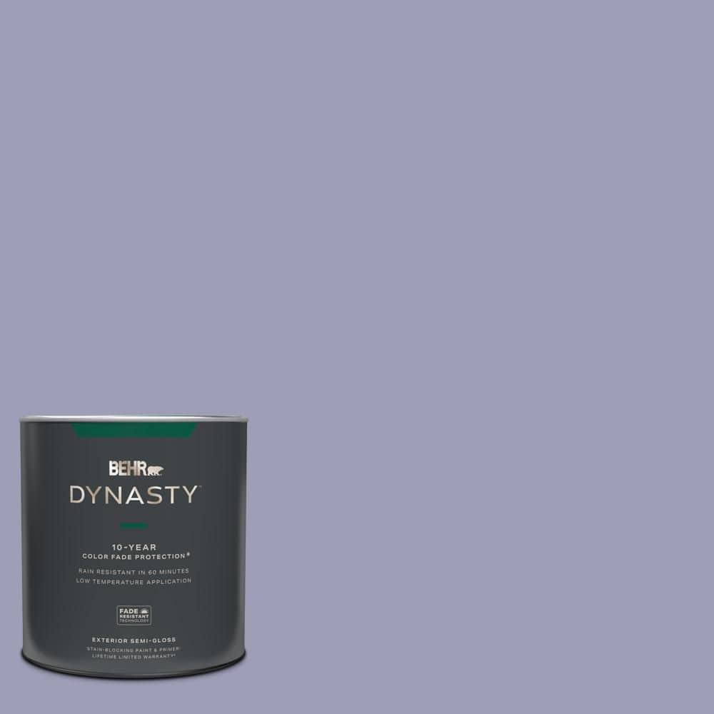 BEHR DYNASTY 1 qt. 630F4 Wild Thistle SemiGloss Enamel Exterior