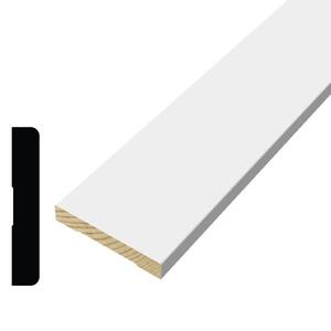 Alexandria Moulding WM 316 11/16 in. x 2-1/4 in. Primed Pine Finger ...