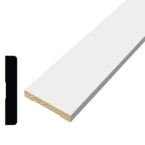 9/16 in. D x 5-1/2 in. W x 96 in. L MDF Primed Base Board Floor Moulding