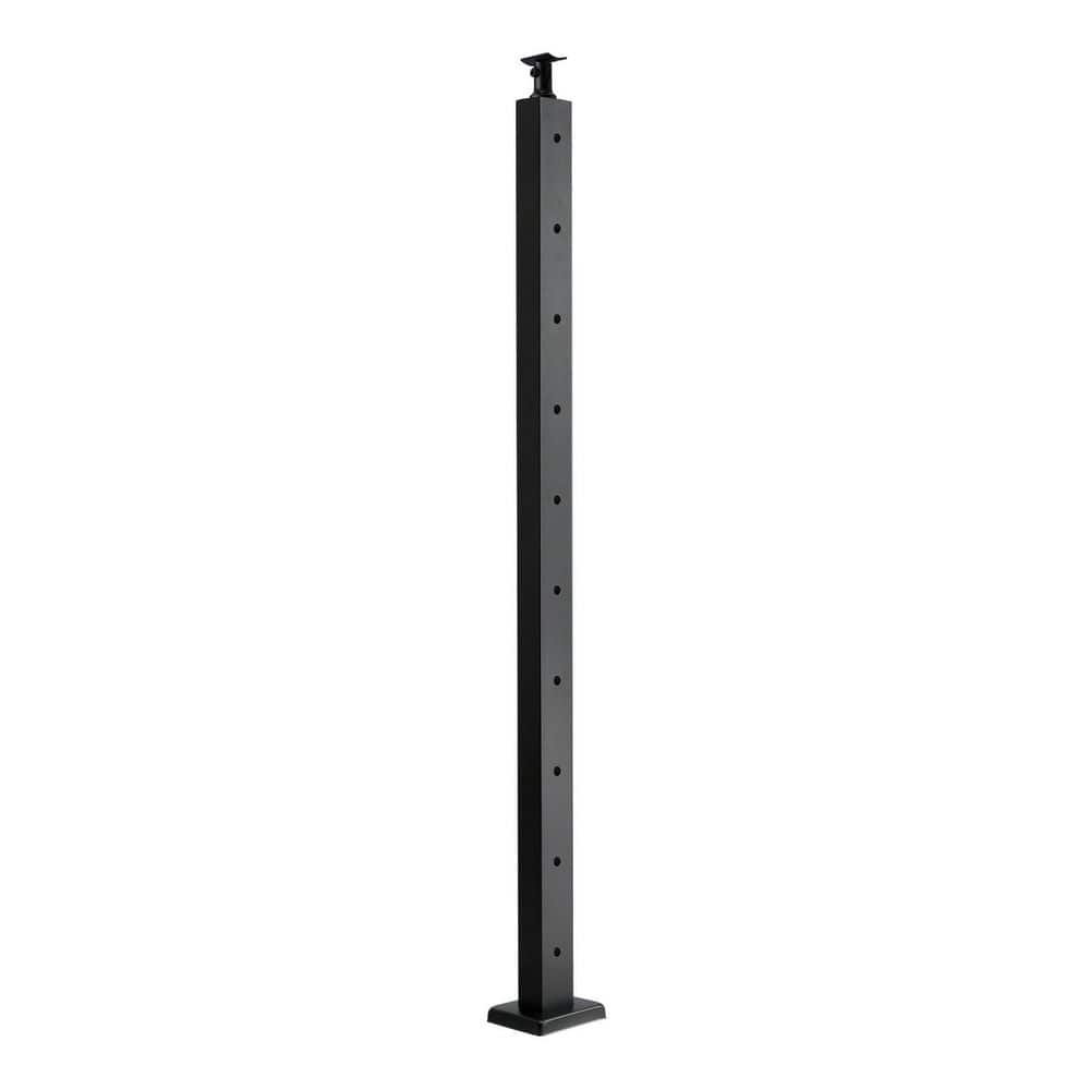 36 in. x 2 in. x 2 in. 1-Pack Cable Railing Post Horizontal-Hole Deck Railing Post with Pre-Drilled Holes price history on PriceWatchPro