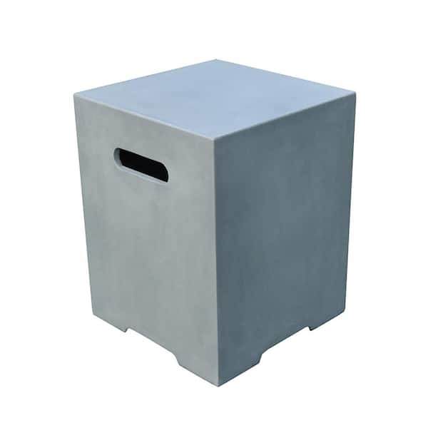 Elementi 15.7 in. X 15.7 in. Outdoor Concrete Propane Tank Cover
