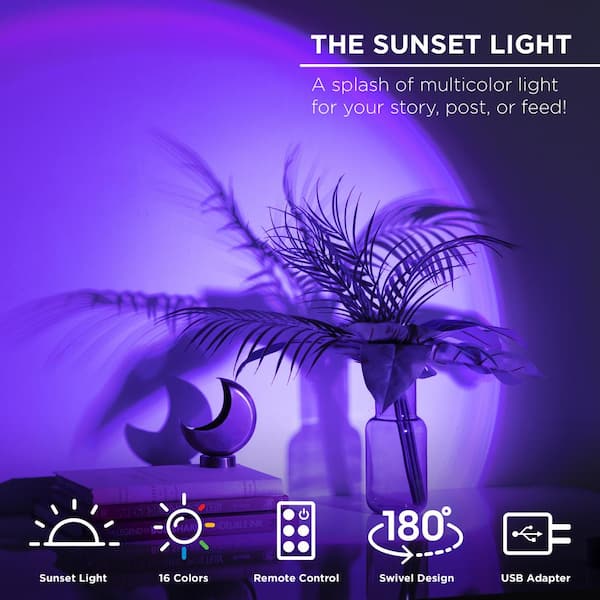 Sunset Light Projector, 12 Month Warranty