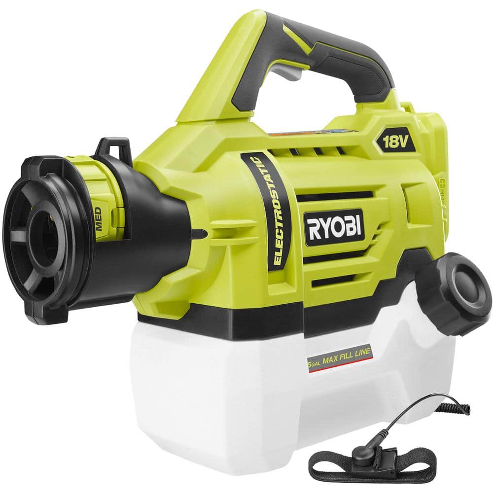 RYOBI ONE+ 18V Cordless Electrostatic 0.5 Gal. Sprayer (Tool Only) P2809BTL  - The Home Depot