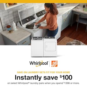 5 cu. ft. Front Load Washer in White