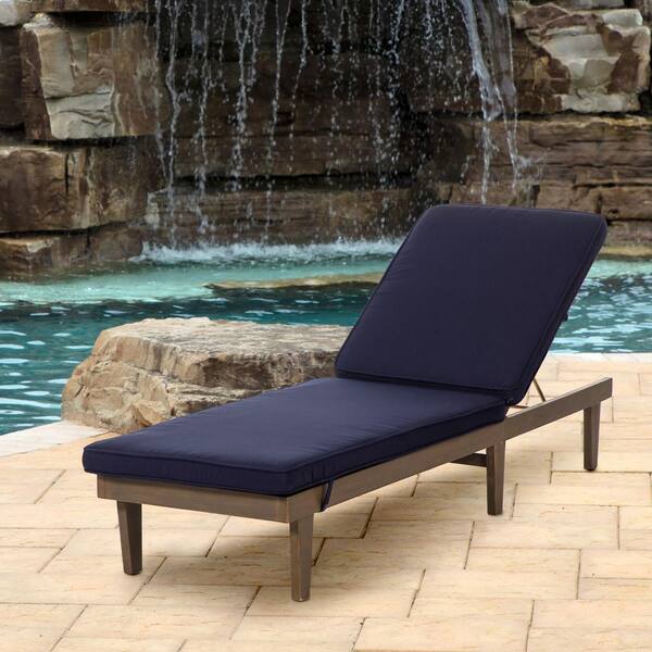 navy chaise cushion