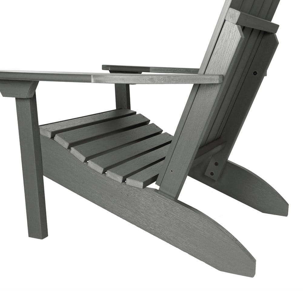 Classic Westport Coastal Teak Plastic Adirondack Chair