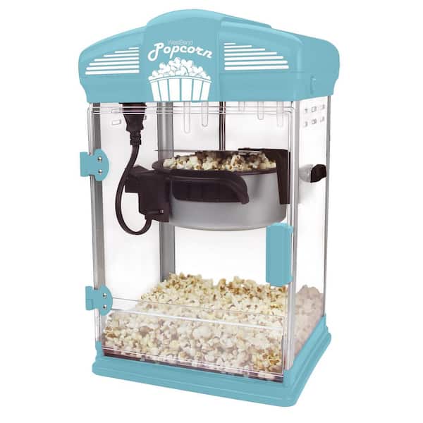 West Bend PC8448BL13 4qt. Air Crazy Hot Air Popcorn Machine, Blue