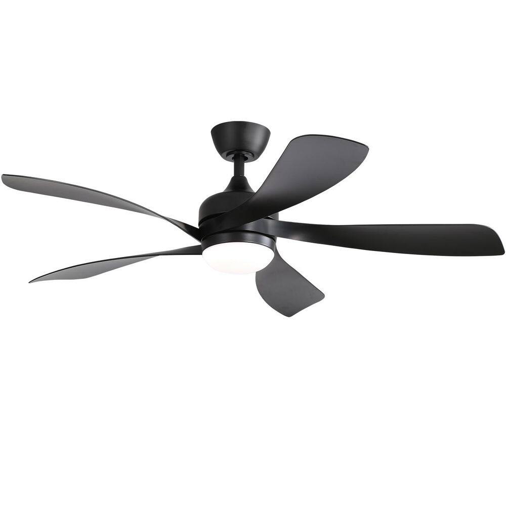 52 in. Indoor/Outdoor 5 Blades Gold Downrod Propeller Ceiling Fan with Led Light and 6 Speed DC Remote-Morden, Farmhouse price history on PriceWatchPro