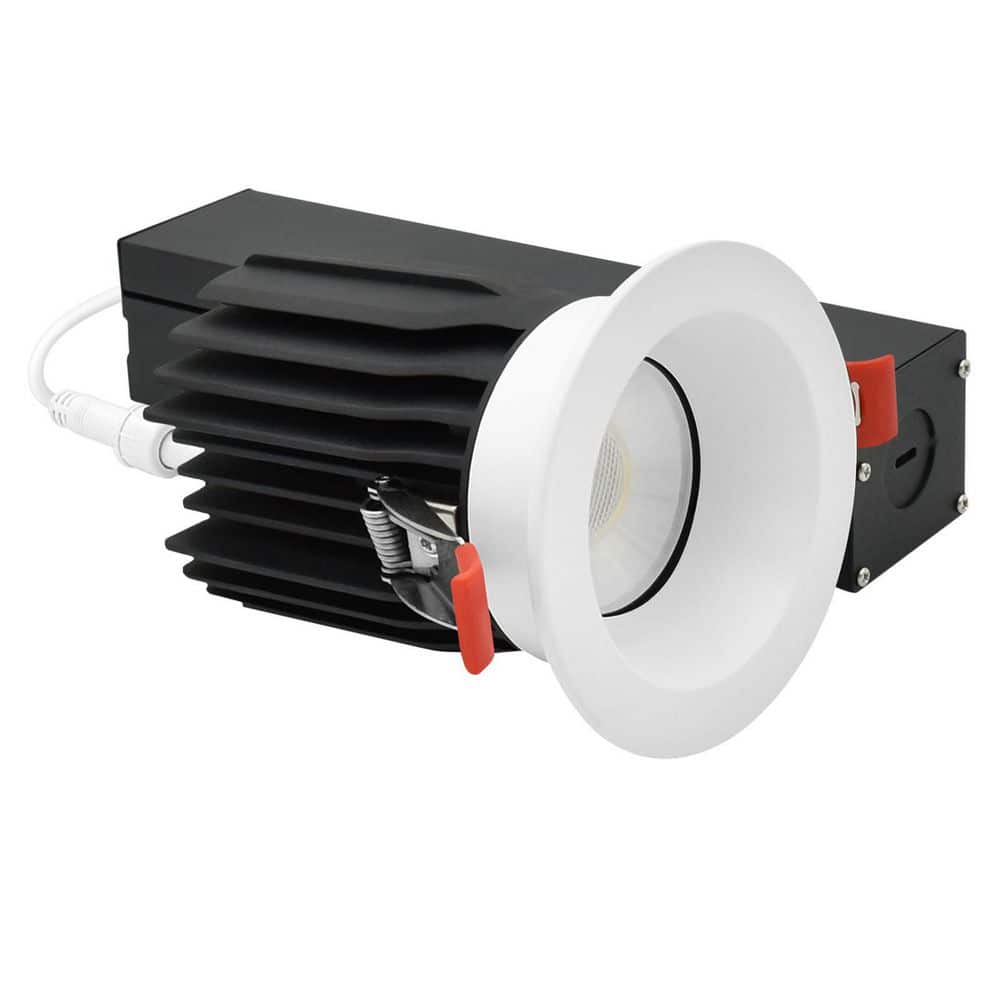 3 In. Integrated LED Regressed Light with Round White Trim, 5CCT, CRI90, 15/20W 1450/2100LM Dimmable 60° Beam, Wet Rated price history on PriceWatchPro