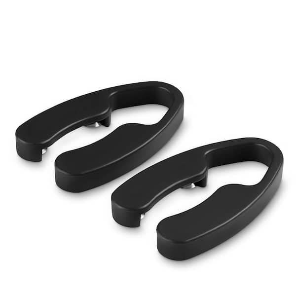 2-Piece Black Wine Foil Cutter Magnetic Design, 4 Stainless Blades Foil Remover, Wine Bottles Opener Accessory