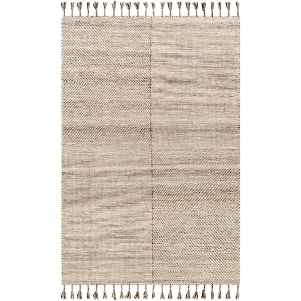 Lynn Cream Doormat 2 ft. x 3 ft. Texture Indoor/Outdoor Area Rug