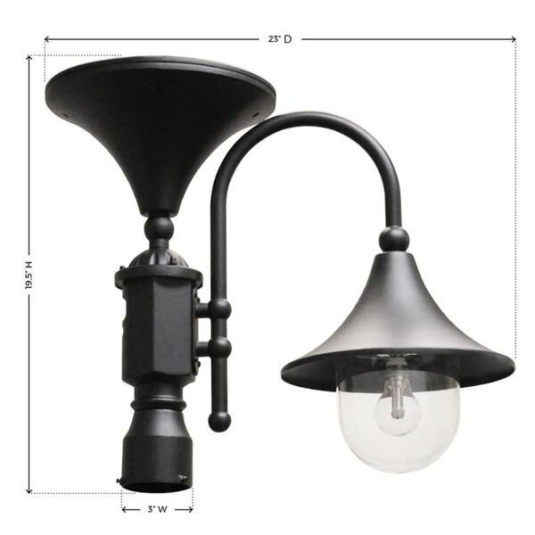 3-Pack 2Brighter (2.4-Lumen) Red, Yellow, Orange Solar Integrated LED Path Light