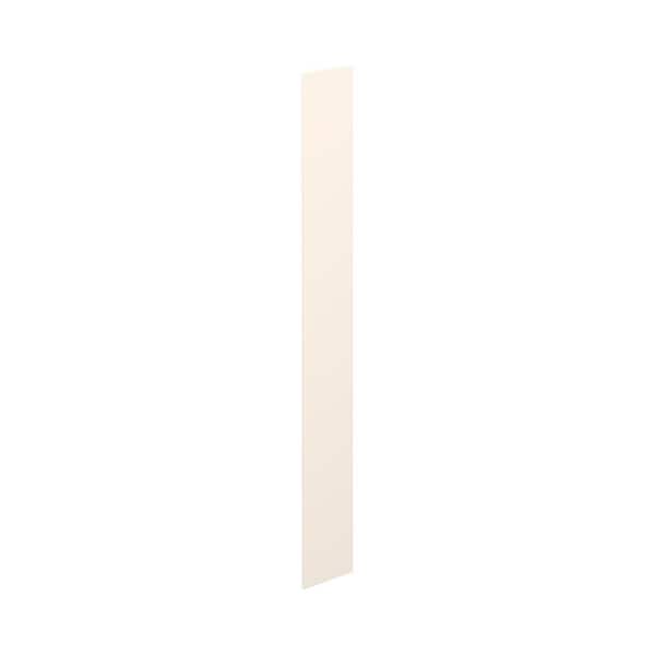 Fairview Washed Linen Slim Shaker Tall End Panel (96 in. W x 14 in. H x 0.75 in. D)