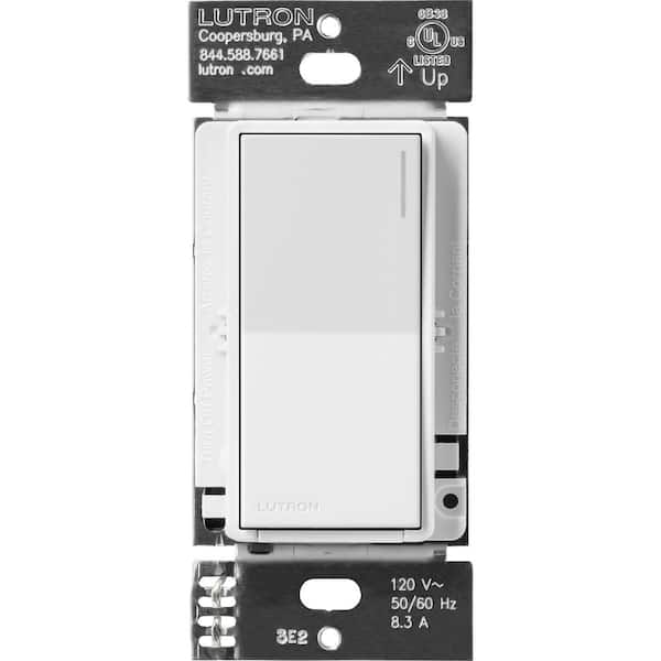 Lutron Sunnata Companion Switch, only for use with Sunnata On/Off Switches, Snow (ST-RS-SW)