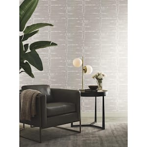 Cream and Neutral Velveteen Paper Unpasted Matte Wallpaper, 27-in. by 33-ft.