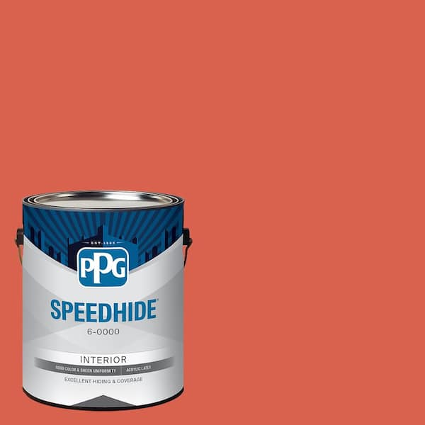 SPEEDHIDE 1 gal. PPG17-16 Candy Corn Semi-Gloss Interior Paint