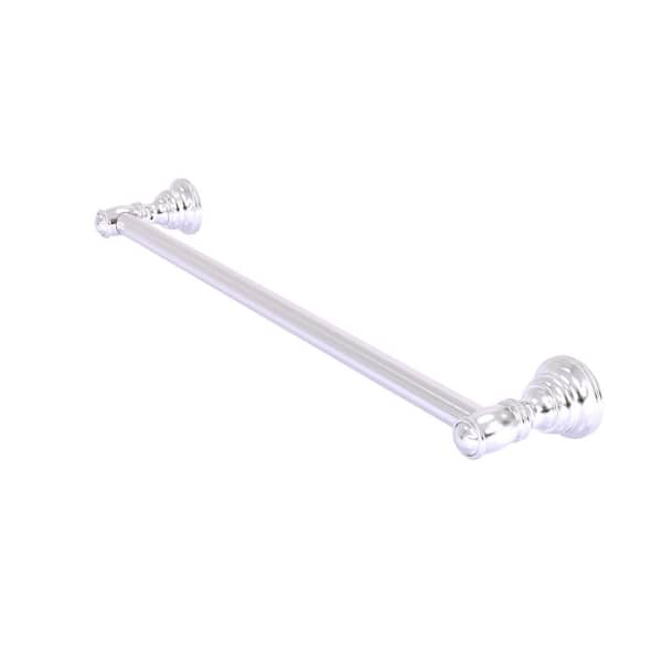 Allied Brass Carolina Collection 18 in. Wall Mounted Towel Bar in Satin Chrome