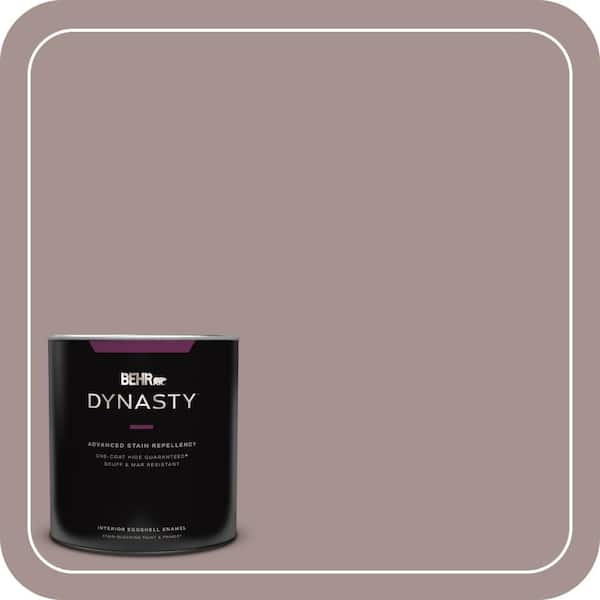 BEHR DYNASTY 1 qt. #740B-4 Suede Leather Eggshell Enamel Interior Stain-Blocking Paint and Primer