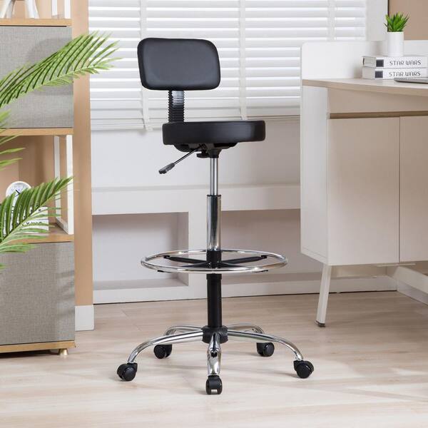 drafting stool chair with wheels