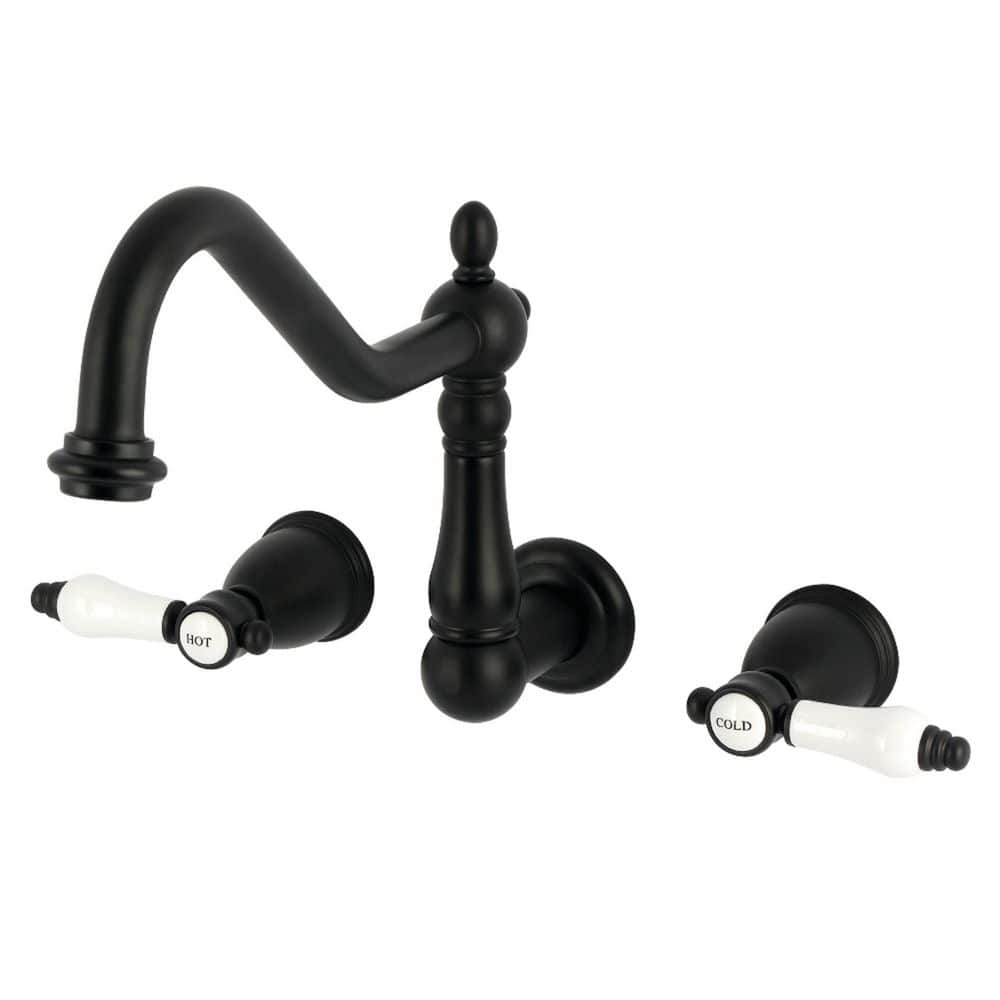 2-Handle Wall Mount Roman Tub Faucet in Matte Black (Valve Included) price history on PriceWatchPro