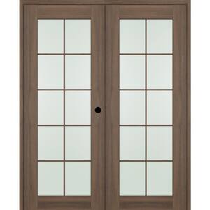Paneled Wood French Doors Belldinni Finish: Oak, Handing: Left, Size: 60 x 80