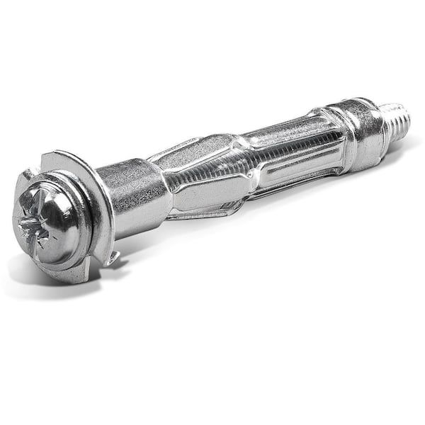 RAWLPLUG Rawlanchor#8 x 1-1 /4 in. Zinc-Plated Phillips Hollow