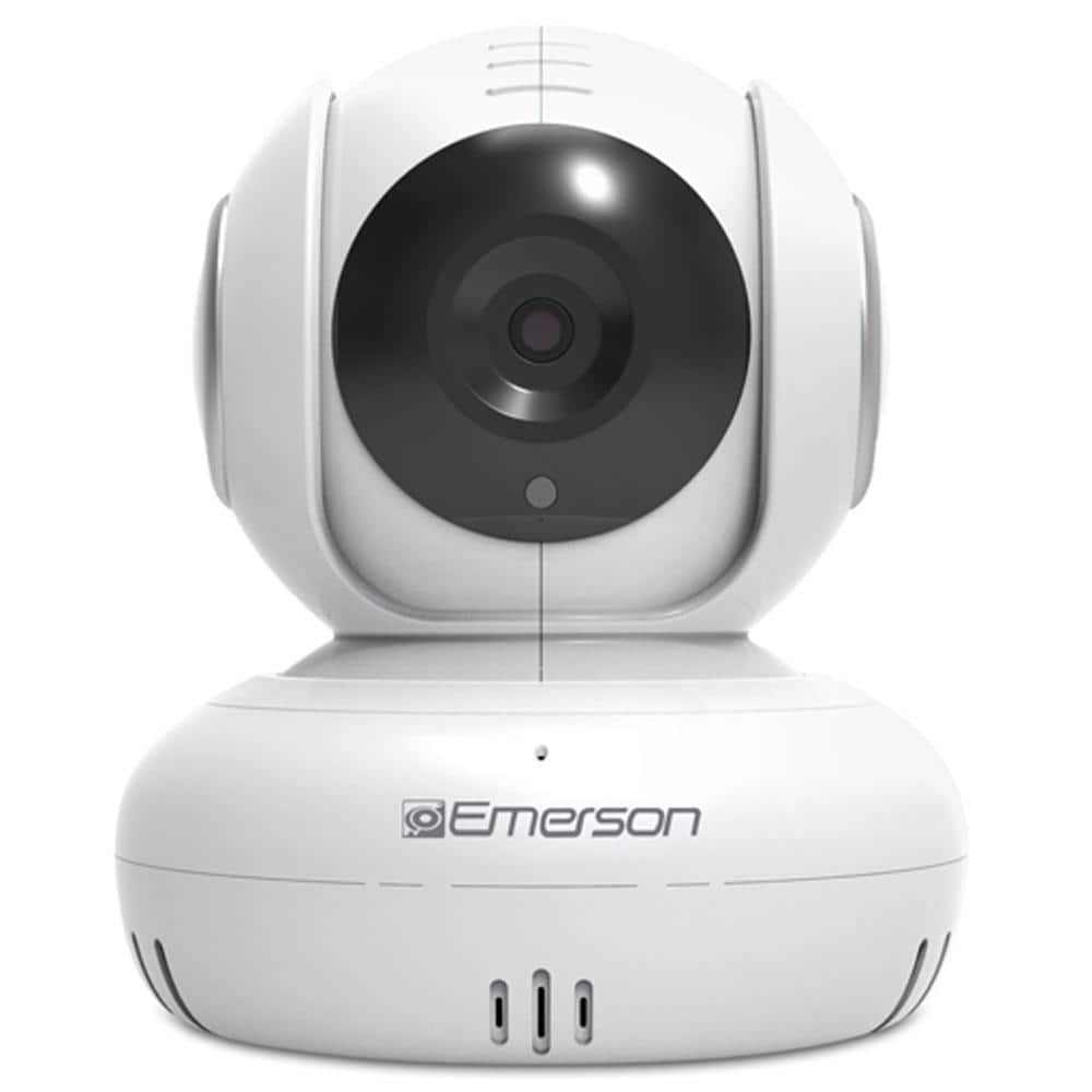 Emerson HD 1080p Wi-Fi Baby Monitor/Pet Camera White