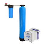 Essential Series Whole House Water Filtration System for Chlorine Reduction - with Under Sink Reverse Osmosis System