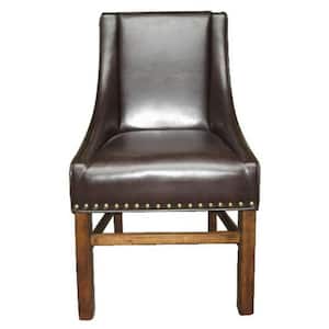 James Brown Bonded Leather Dining Chair (Single)
