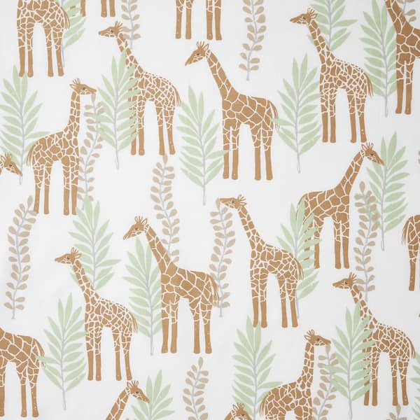 Giraffe print clearance crib bumper