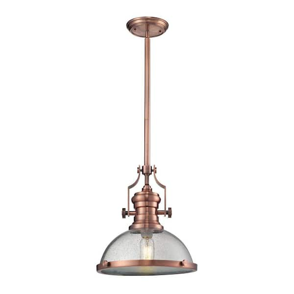 Chadwick 1-Light Copper Pendant