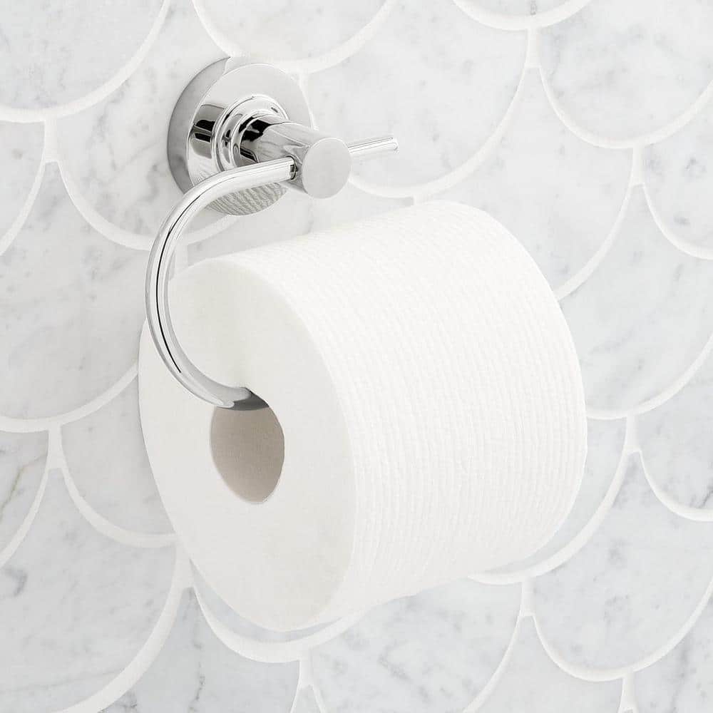 Lexia Chrome Wall Mounted Euro Toilet Paper Holder