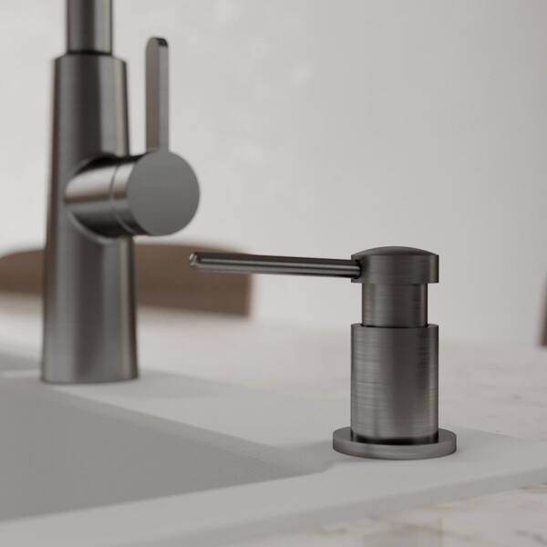 SD55 Soap Dispenser in Spot Free Gunmetal Grey