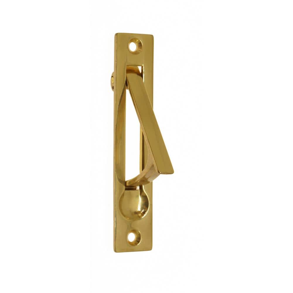 4 in. Solid Brass Edge Pull in Polished Brass price history on PriceWatchPro