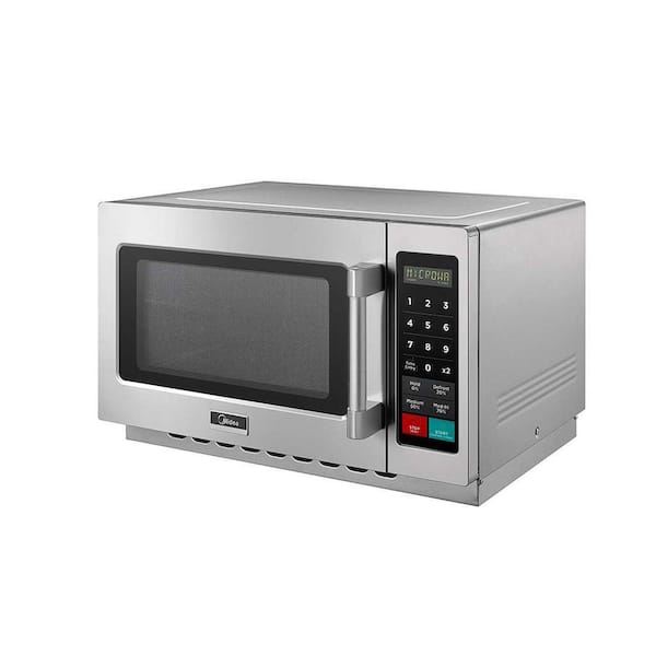 1.2 cu. ft. 1000 Watt Commercial Counter Top Microwave Oven in Stainless Steel