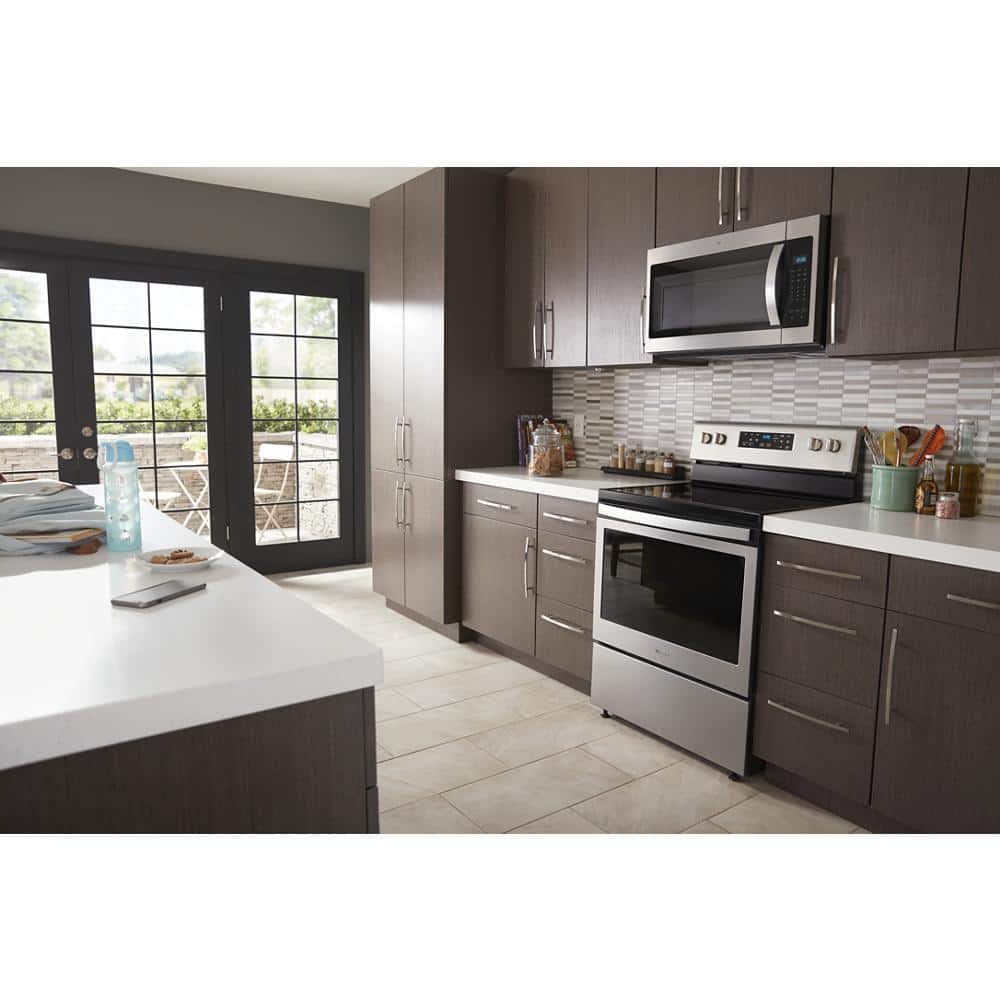 Whirlpool 1.7 Cu. Ft. Stainless Steel Over-the-Range Microwave