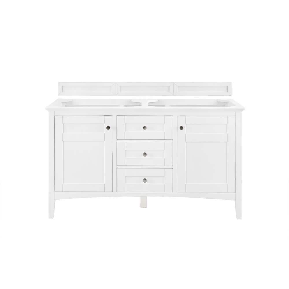 Palisades 59 in. W x 23 in. D x 34 in. H Double Vanity Cabinet Without Top 