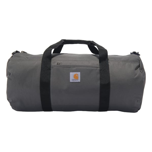 Carhartt 14.5 in. 40L Lightweight Duffel + Utility Stash Pouch Backpack Gray OS